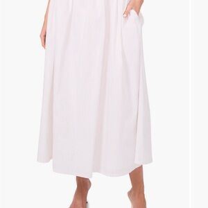 Parker Julianne Pinstripe Maxi Skirt